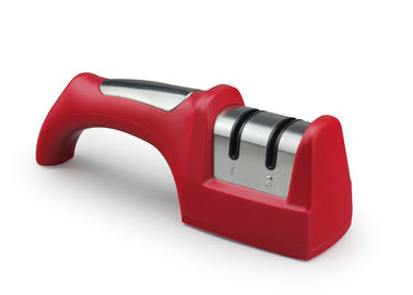 Red Eco - Friendly Diamond Wheel Knife Sharpener For Ceramic Knives 205*65*52mm
